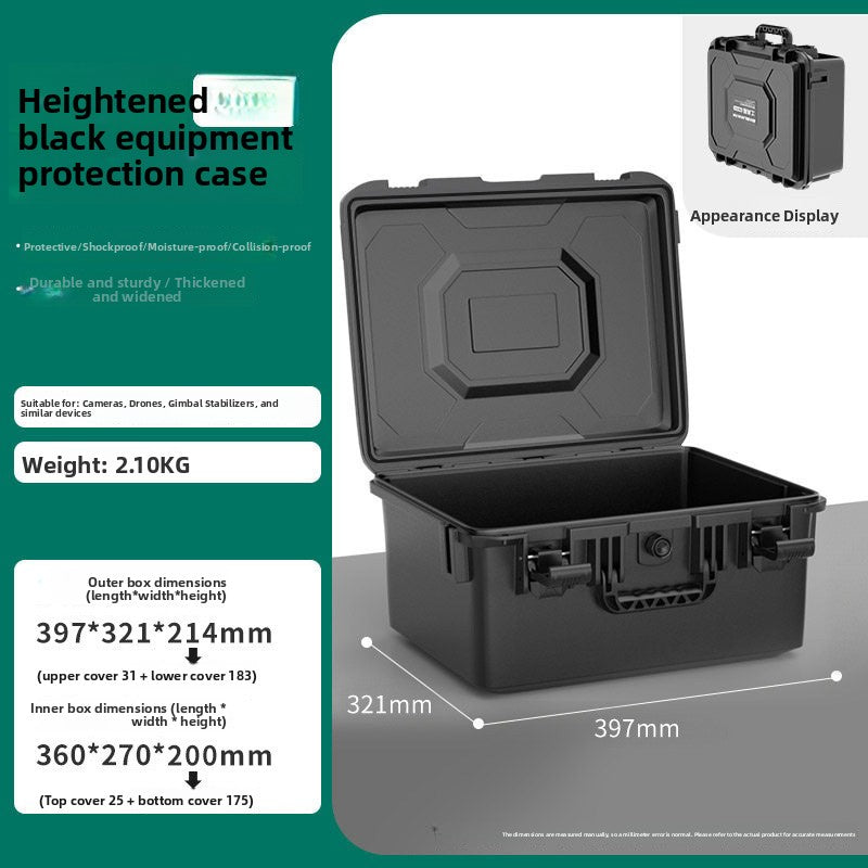 Durable Waterproof Plastic Protective Tool Case with Foam