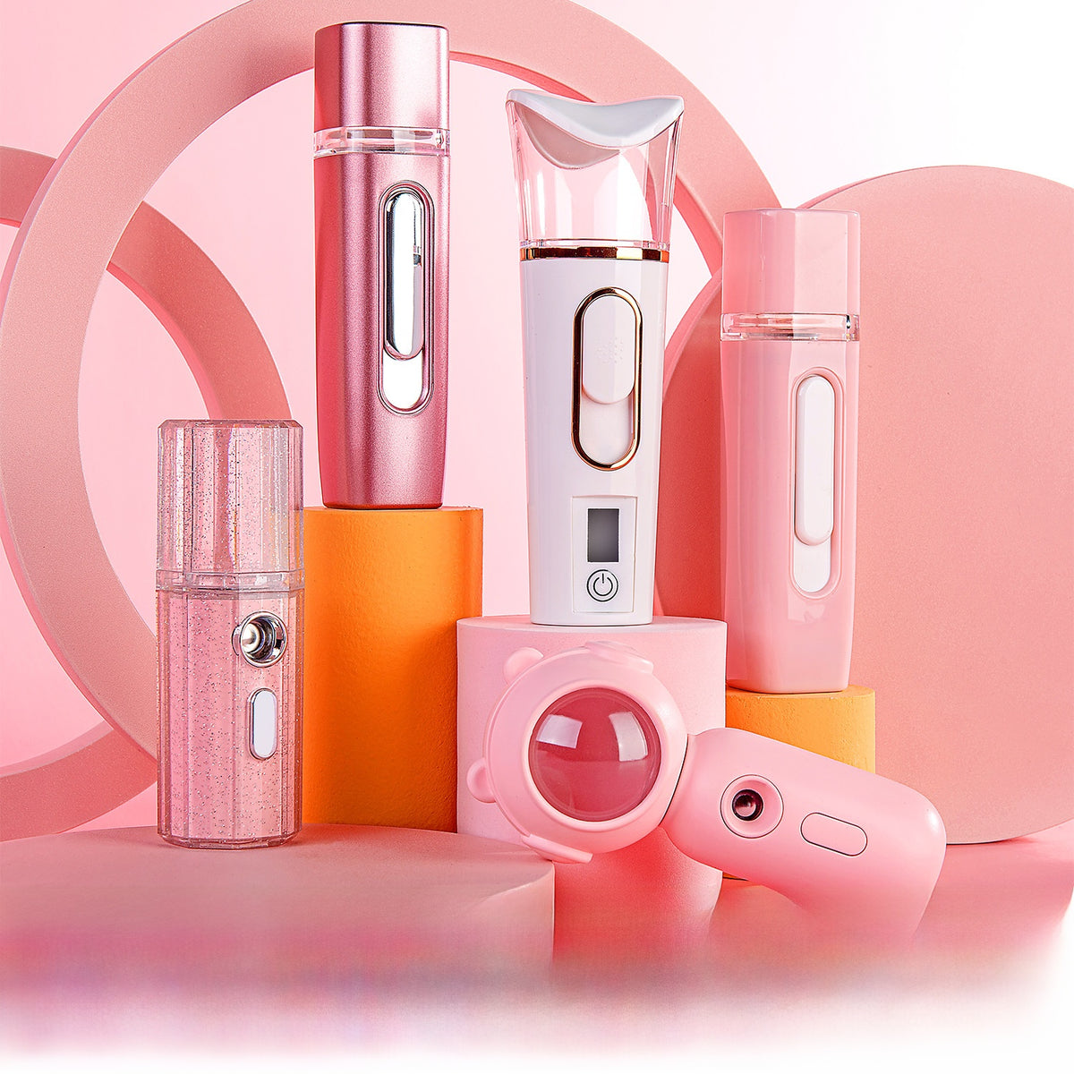 Portable Facial Hydration Sprayer with Skin Test Function