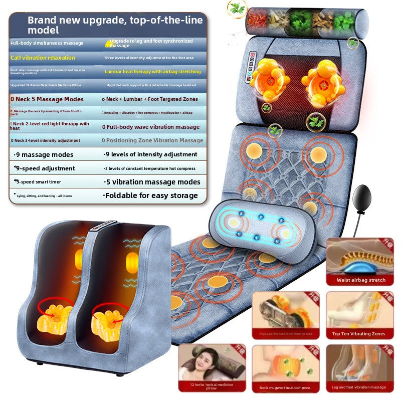 Multi-Functional Folding Electric Massage Mat