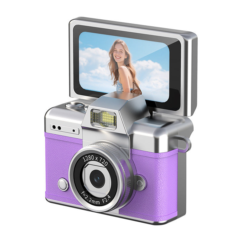 Retro Flip Screen Mini Digital Camera