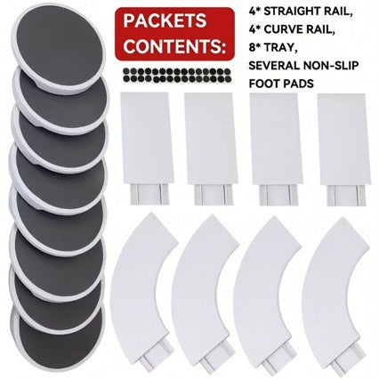 Manual Rotating Serving Tray