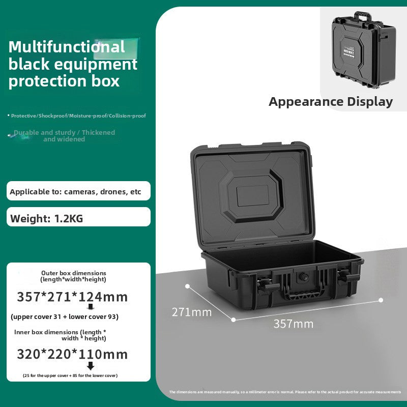 Durable Waterproof Plastic Protective Tool Case with Foam