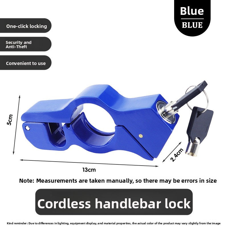 Aluminum Alloy Motorcycle Handlebar Lock