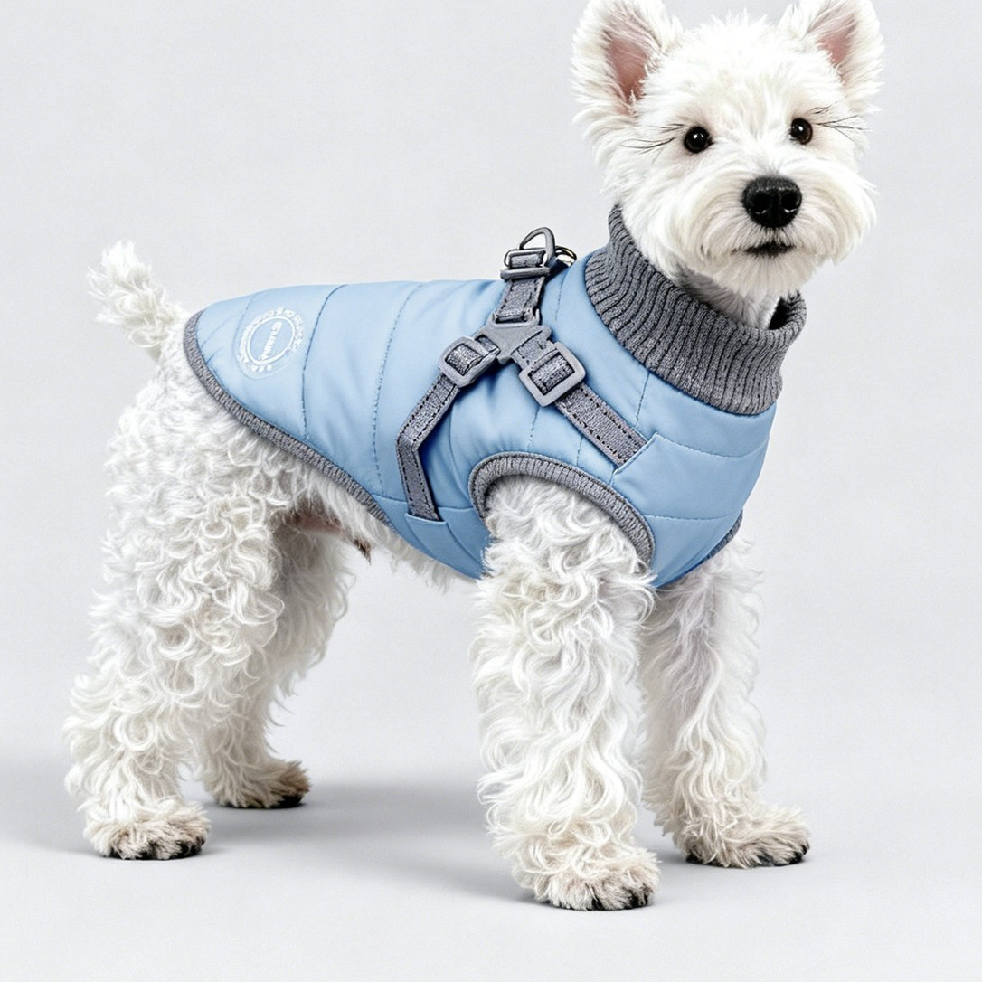 Small and medium-sized dog coats with added insulation for warmth
