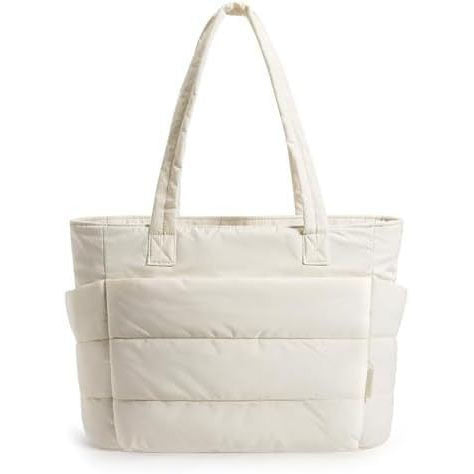 Women's Large Capacity Polyester Shoulder Tote Bag Laptop Travel Handbag