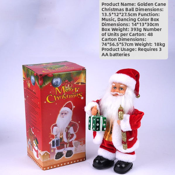 Climbing Pearl Santa Claus Electric Toy