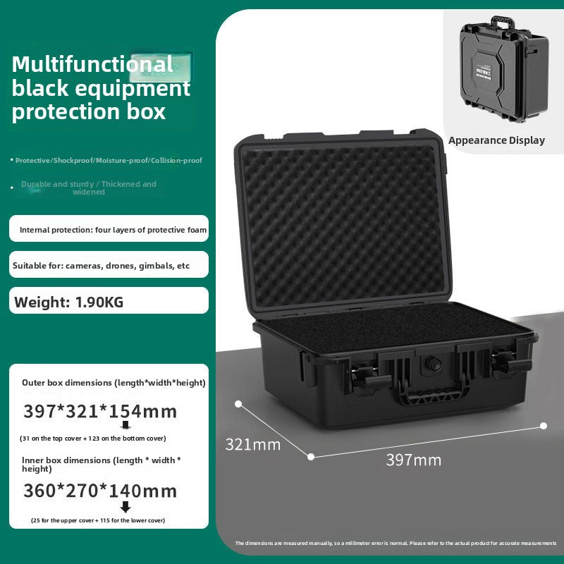 Durable Waterproof Plastic Protective Tool Case with Foam