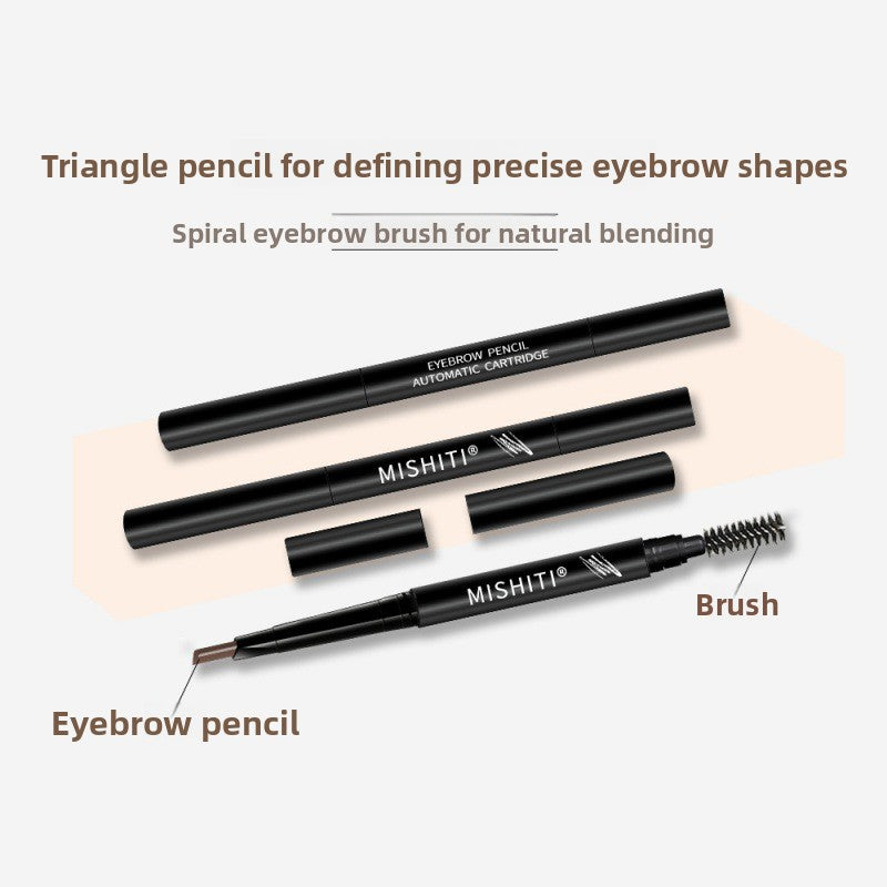 Automatic Rotating Dual-ended Eyebrow Pencil