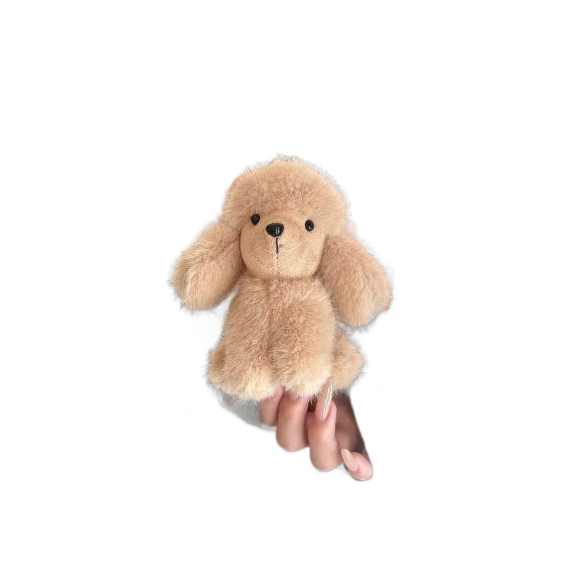 Scented Plush Dog Keychain Pendant