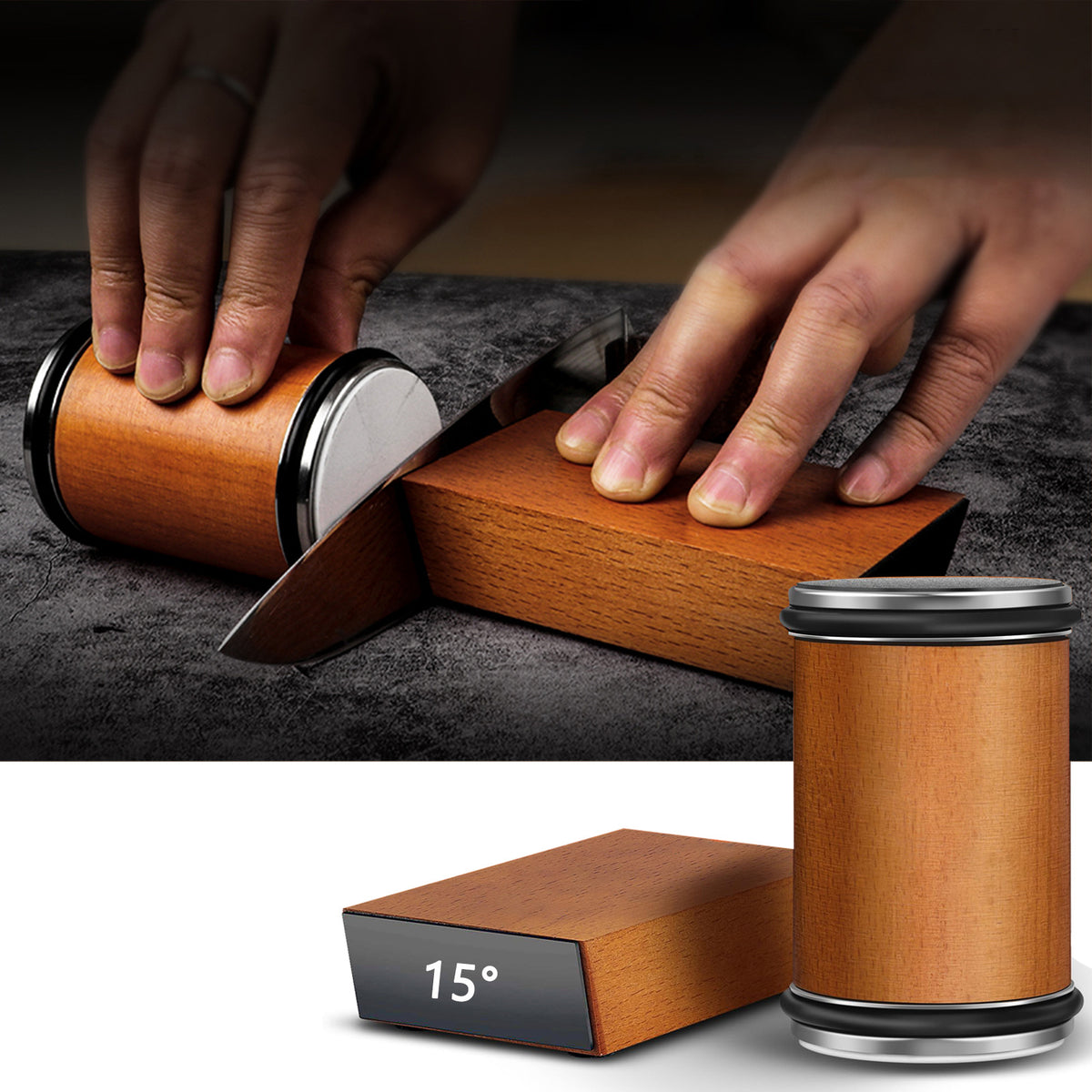 Roller sharpener