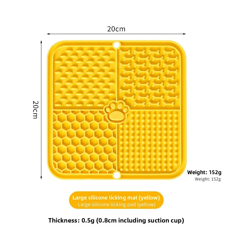 Dog Lick Mat Feeding Pad