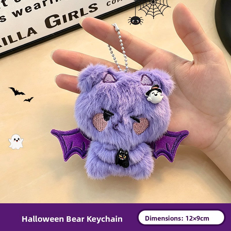 Halloween quirky pumpkin pendant