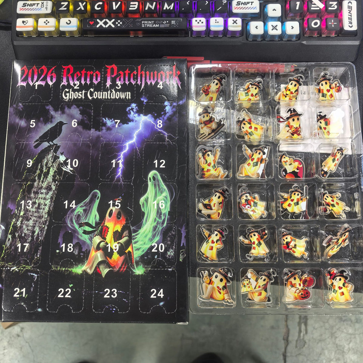 Capybara Advent Calendar with Blind Box Figurines