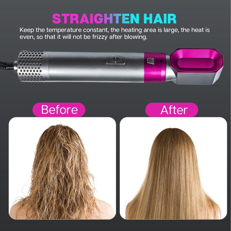 Five-in-One Hot Air Comb Hair Styling Tool