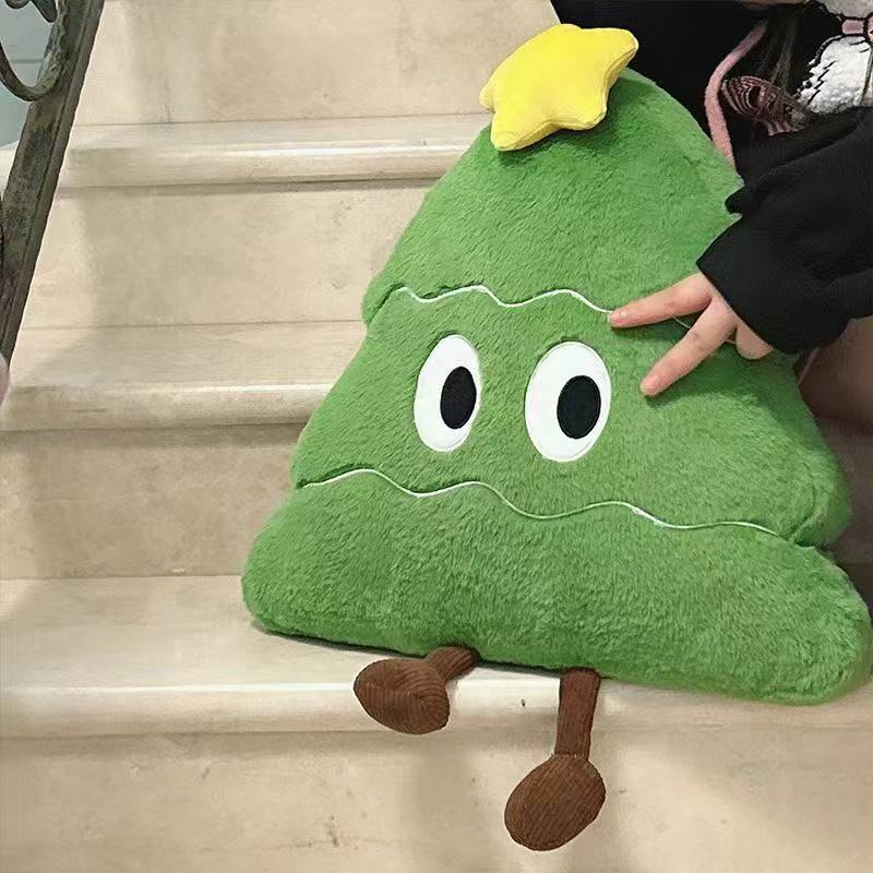 Christmas Tree Plush Doll Pillow