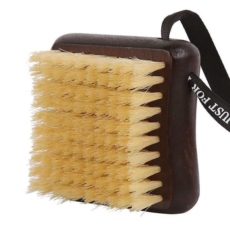 Boar Bristle Bath Body Brush with Short Handle