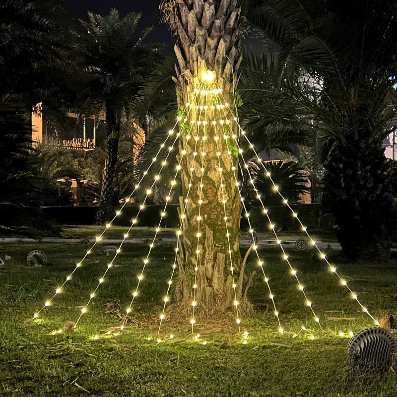 USB Powered Waterfall LED String Lights