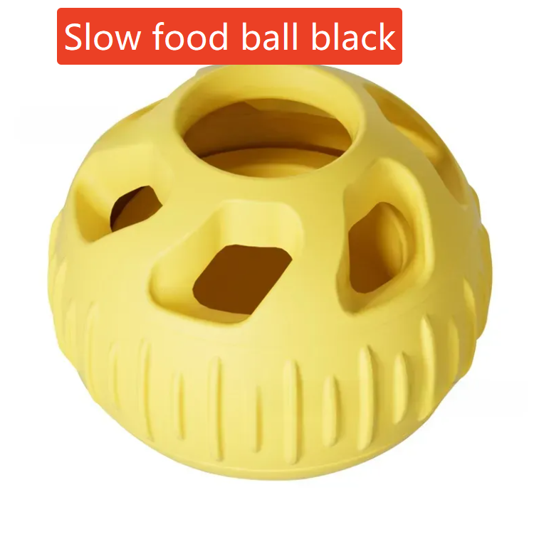 Pet Silicone Feeding Ball Food Dispensing Molar Chew Toy