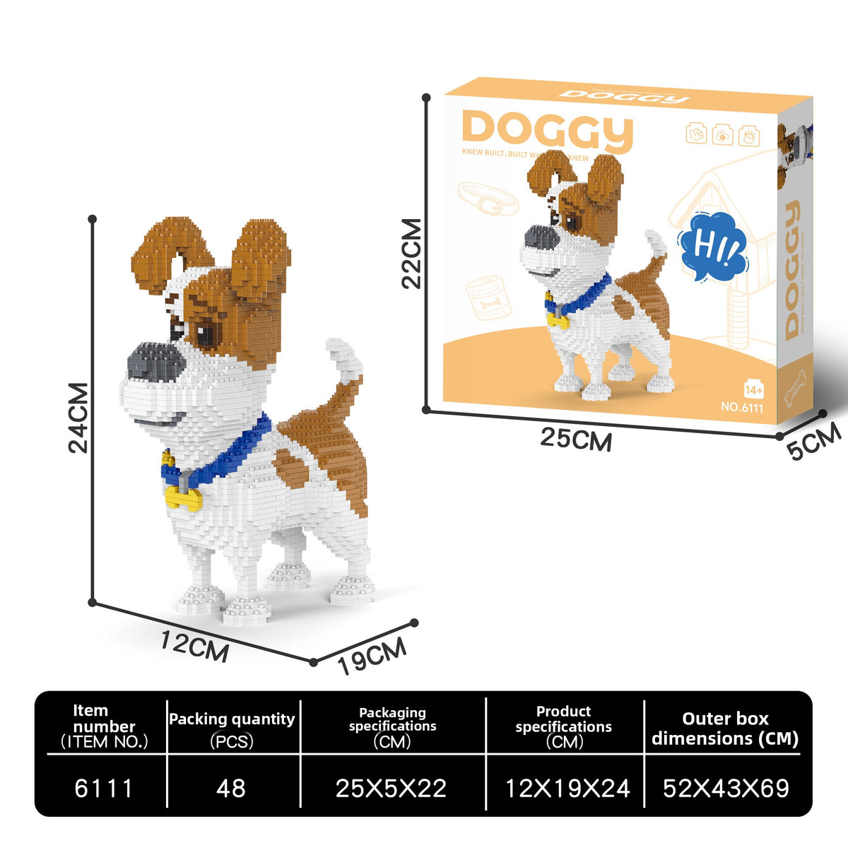 Dog Breed Building Block