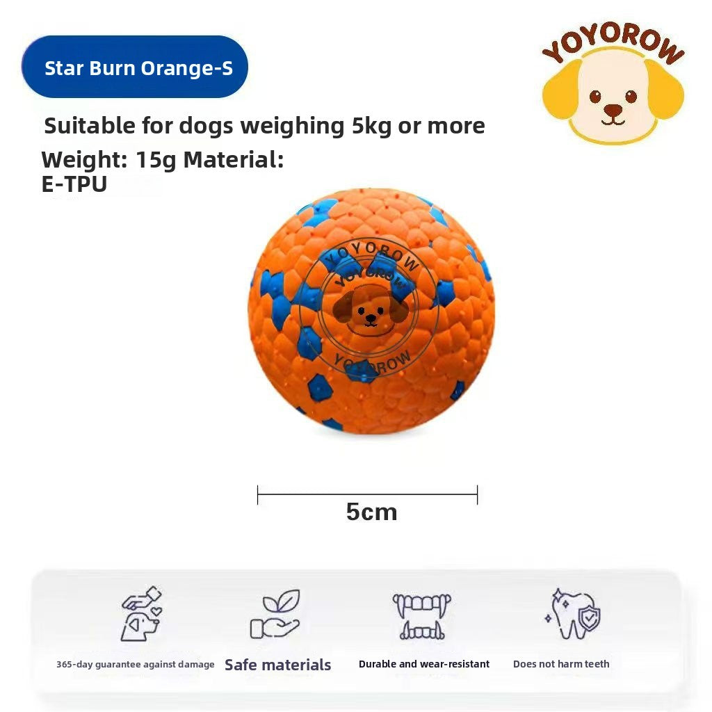 Durable ETPU Bouncy Dog Cat Teething Ball