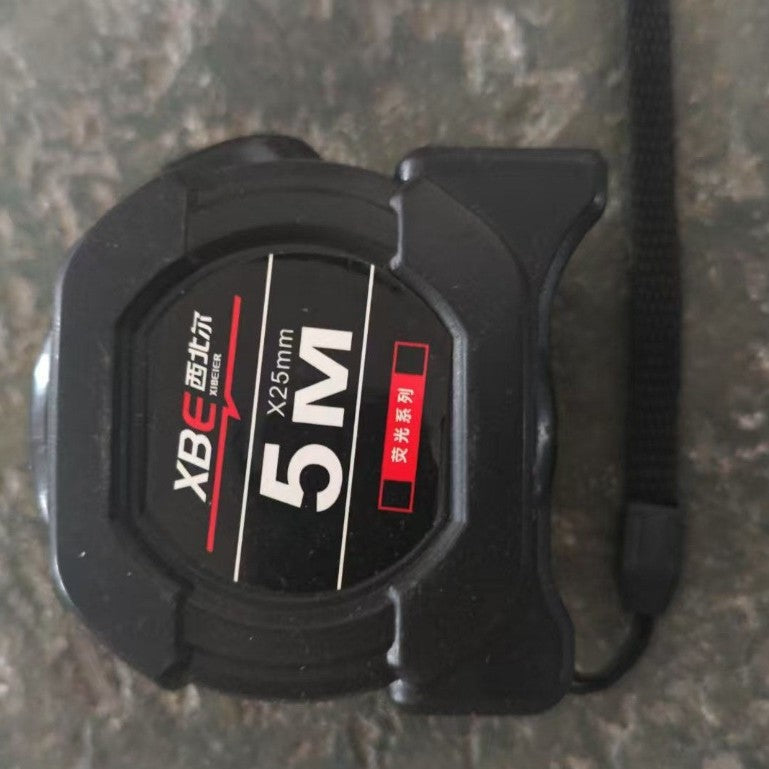 Anti-drop high-end fluorescent self-locking tape measure 10 meters
