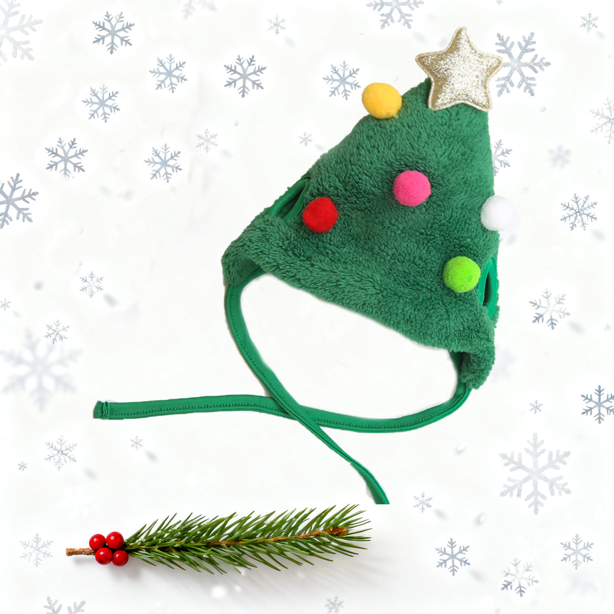 Adjustable Pet Hat and Bib Set