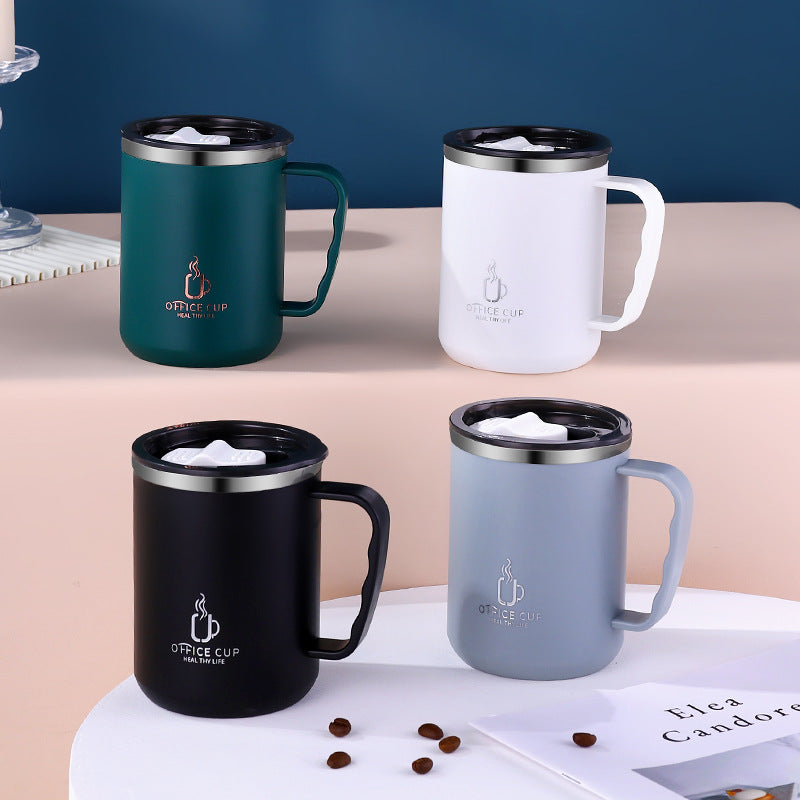 304 Stainless Steel Coffee Mug with Handle