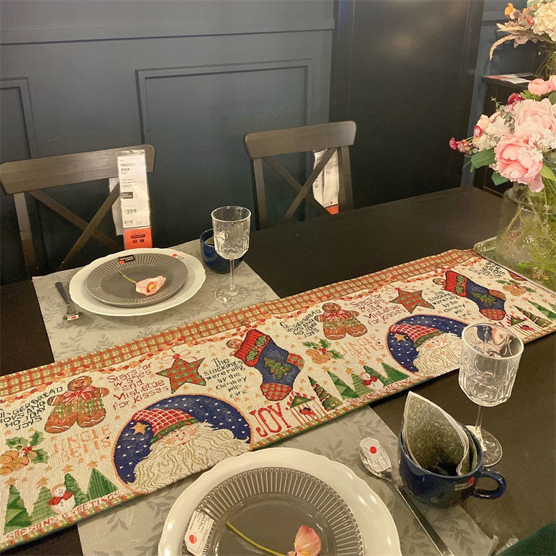Christmas Table Flag