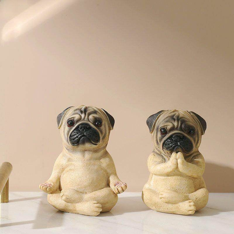 Puppy Figurine Ornaments