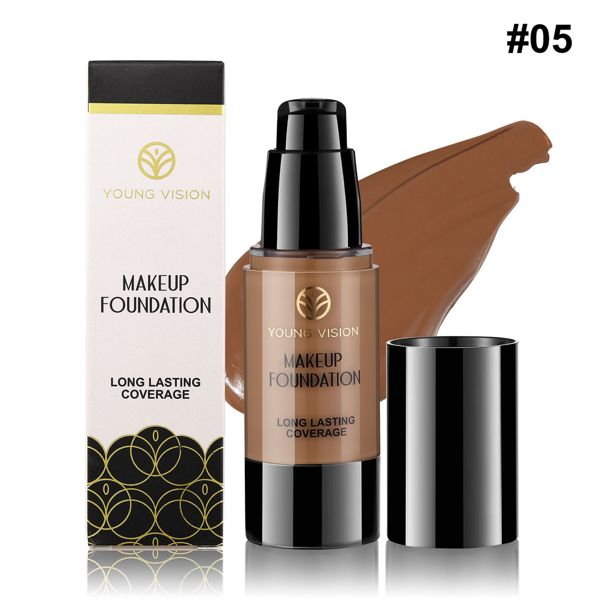 Matte Oil-Control Waterproof Liquid Foundation