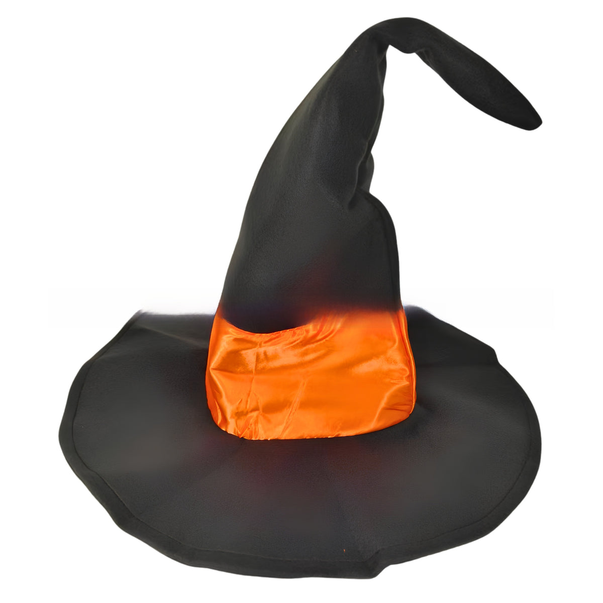 Velvet Witch Hat with Decorations for Halloween Party Costume Accessory
