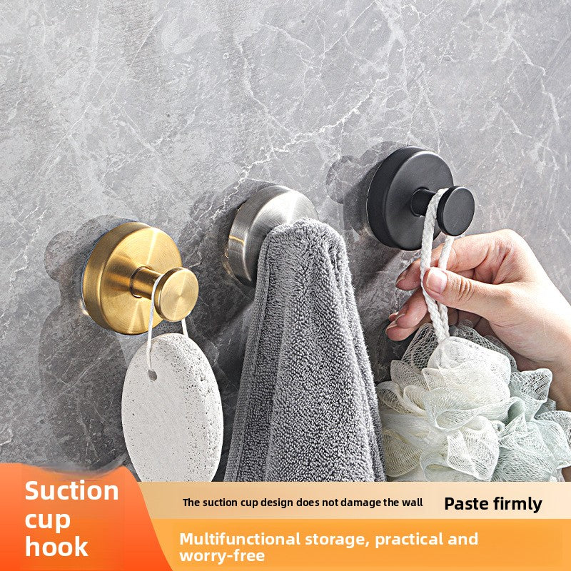 No-drill suction cup hooks for home bathrooms