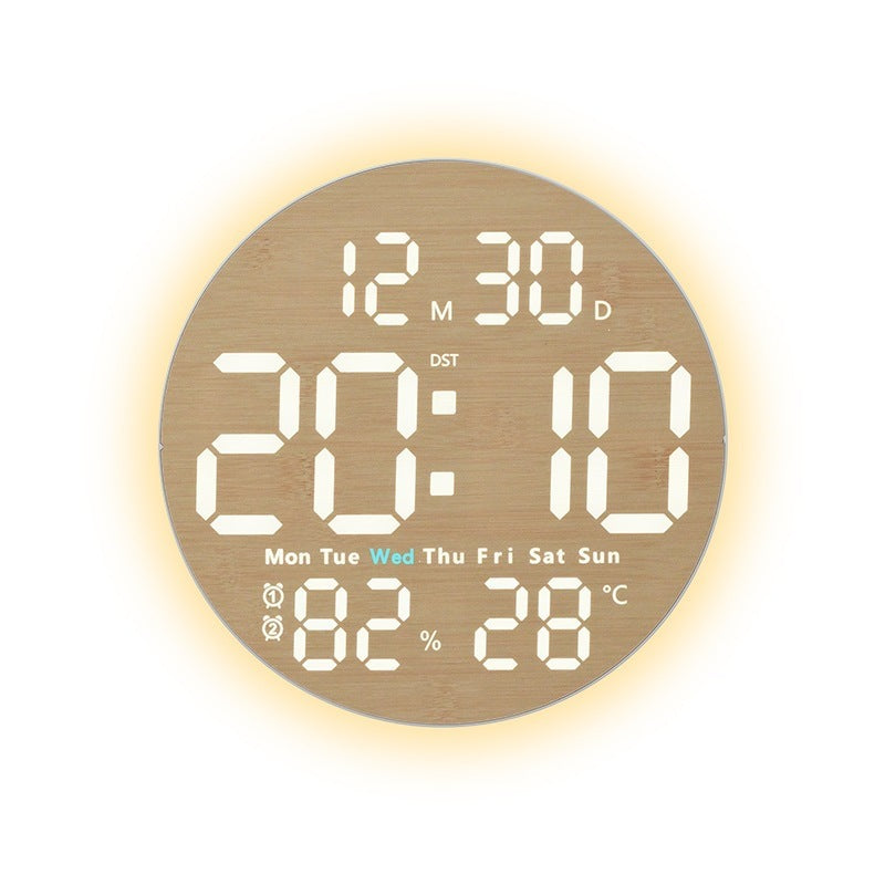 LED Digital Wall Clock