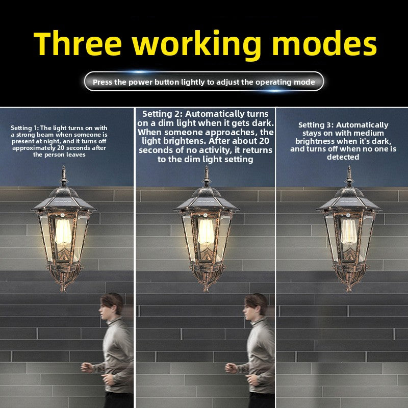 Solar-powered decorative road lights