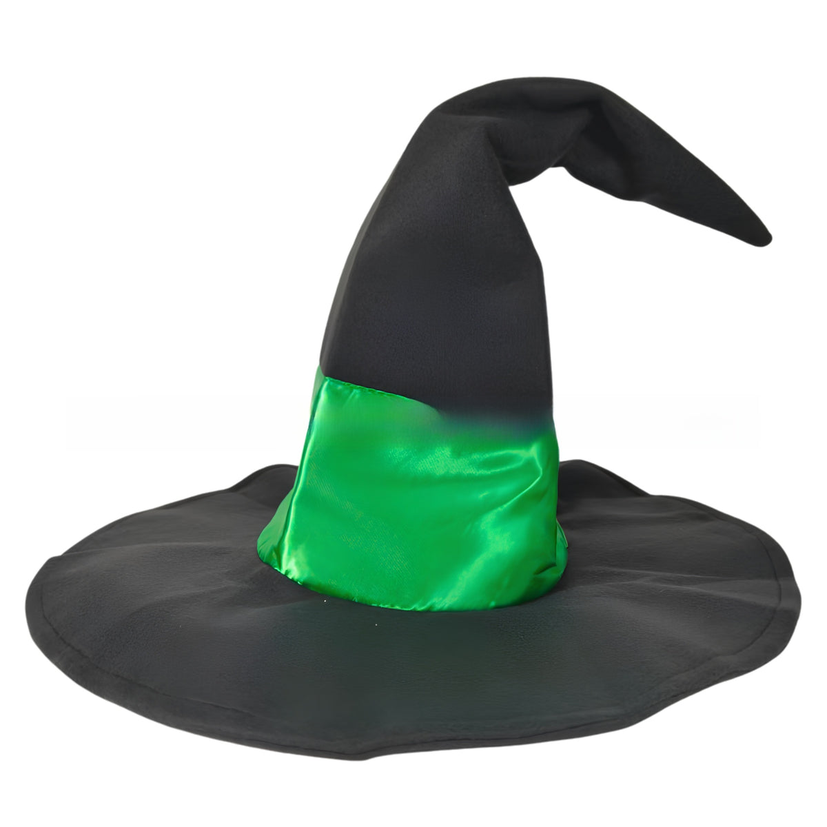 Velvet Witch Hat with Decorations for Halloween Party Costume Accessory