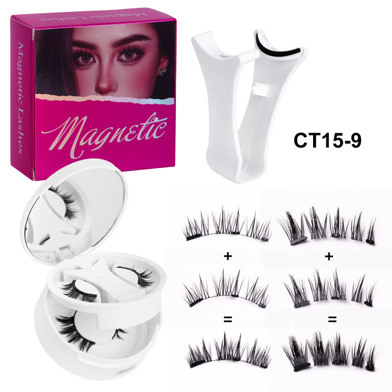 Double-Layer Magnetic Eyelashes