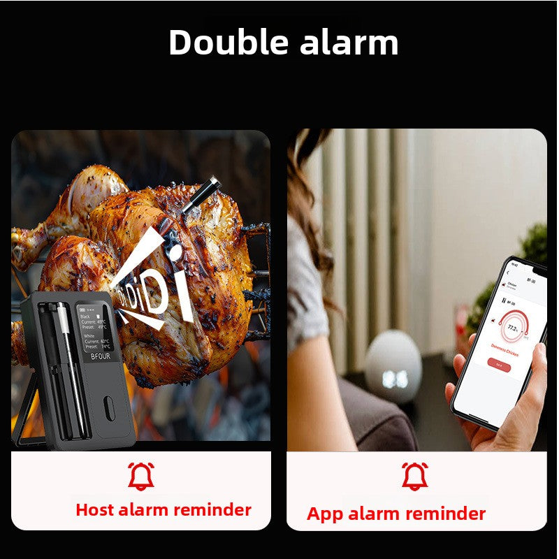 Dual Probe Smart Wireless Bluetooth Meat Thermometer