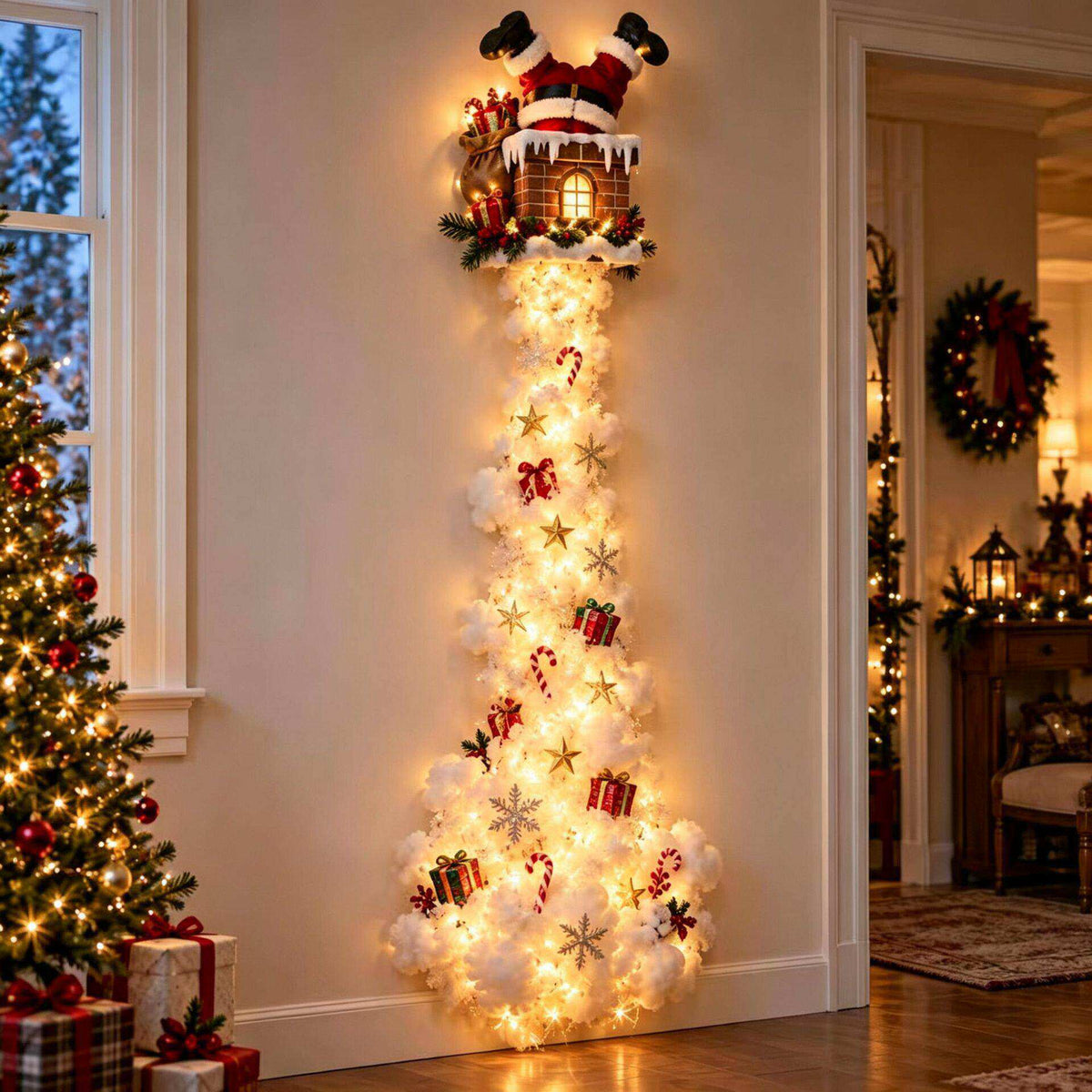 Christmas Themed LED Wall Night Light