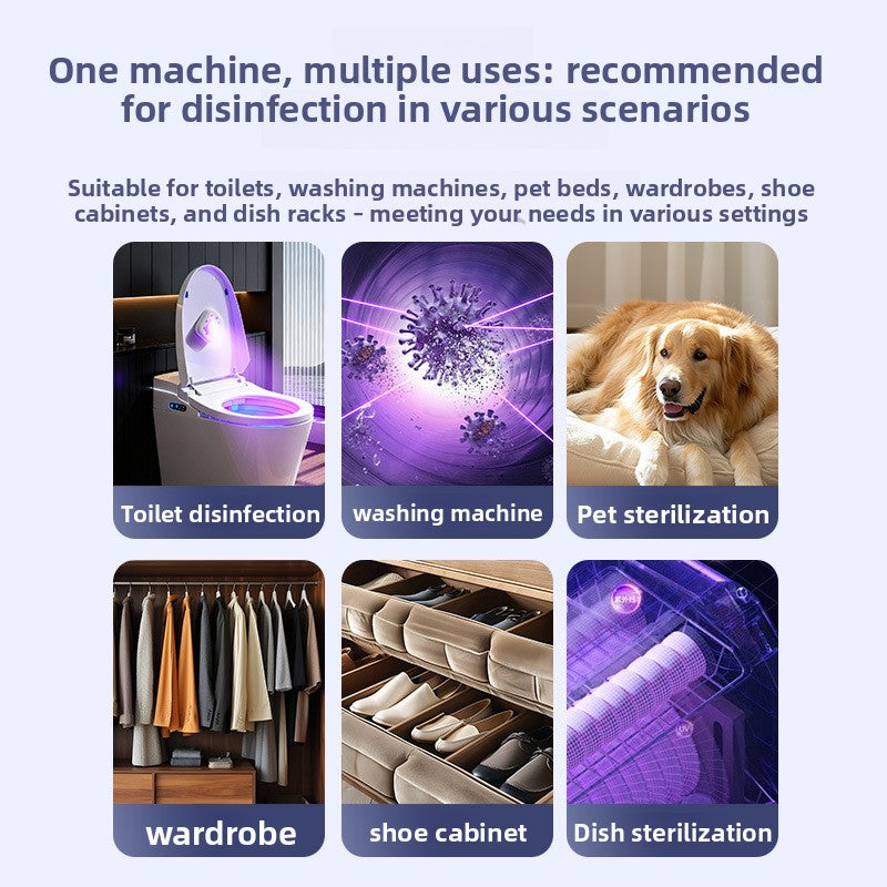 Smart Toilet UV Sterilizer with USB Charging