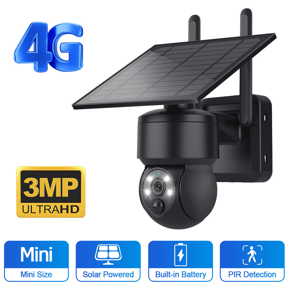 Solar 4G Outdoor Security Camera