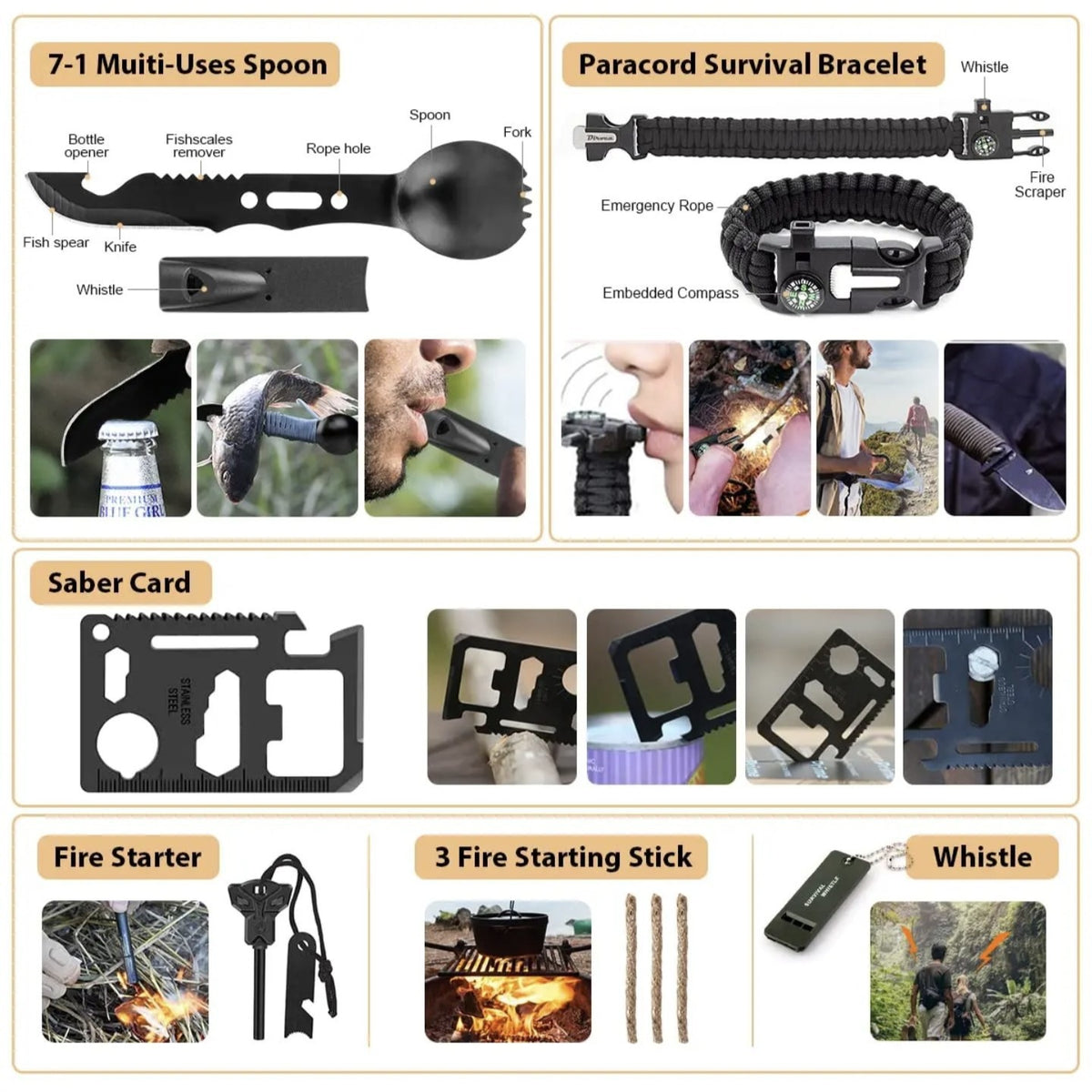 Emergency Survival Tool Kit
