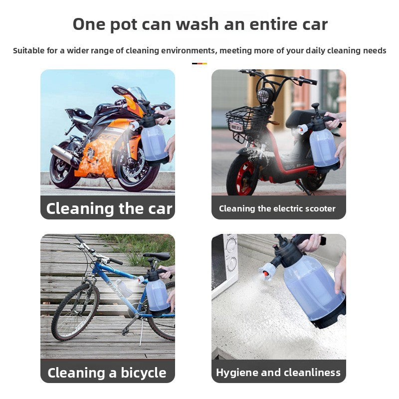 Car Wash Foam Spray Bottle