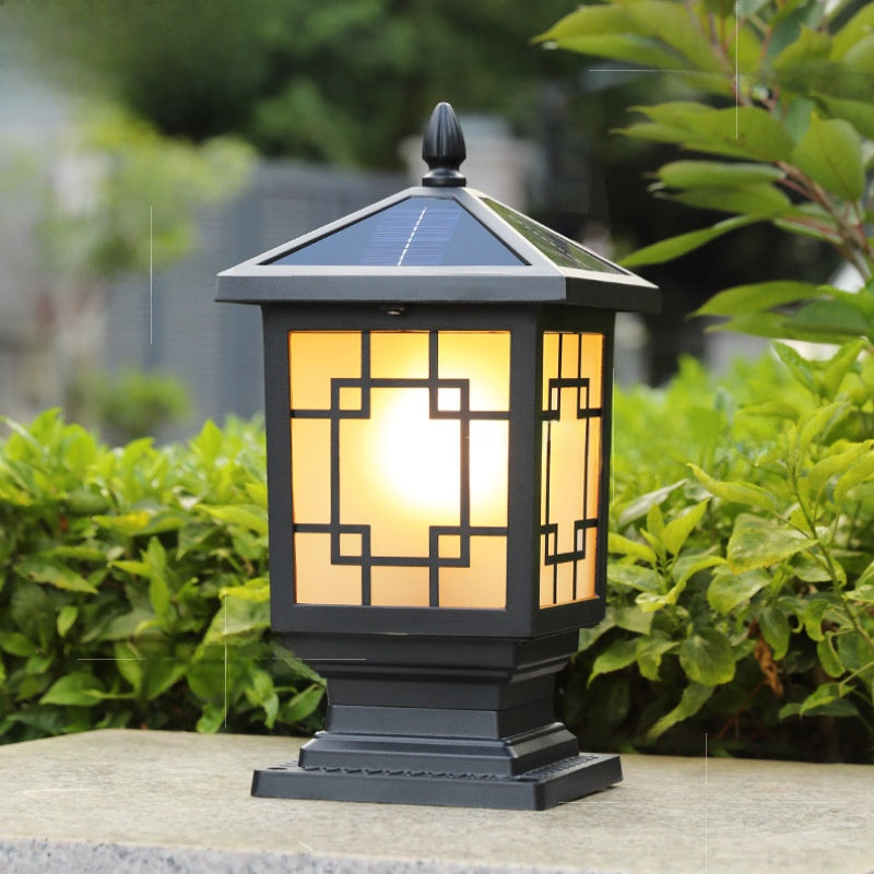 Decorative Outdoor Column Lamp