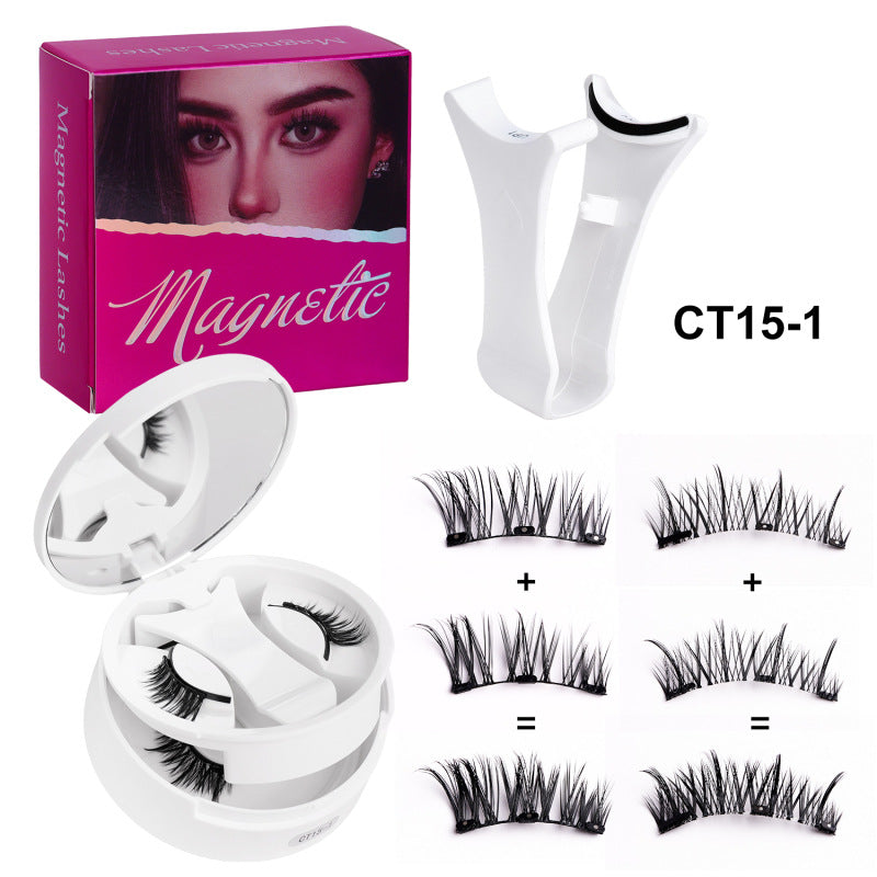 Double-Layer Magnetic Eyelashes