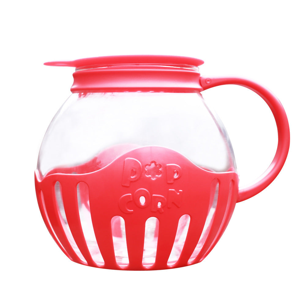 Microwave Popcorn Maker Glass Container