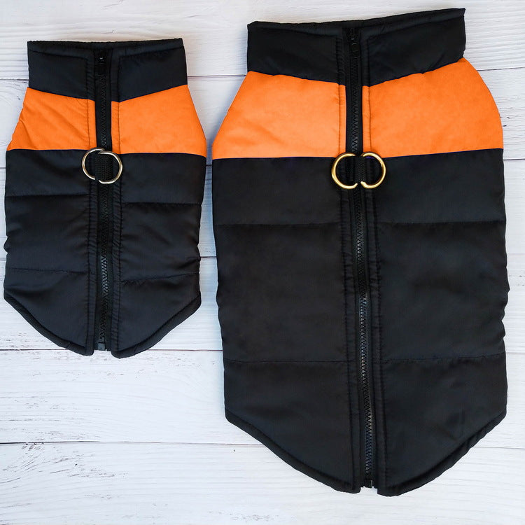 Winter Dog Jacket Cotton Warm Vest