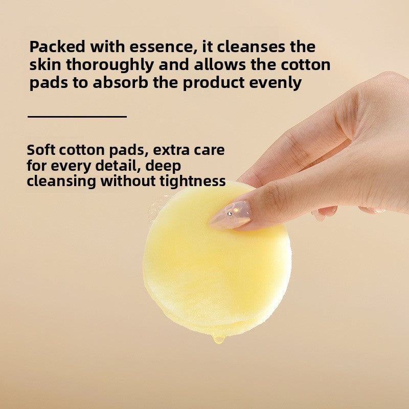 Exfoliating Makeup Remover Cotton Facial Wipes