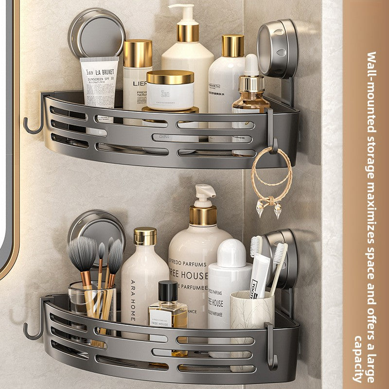 Suction Cup Bathroom Storage Shelf