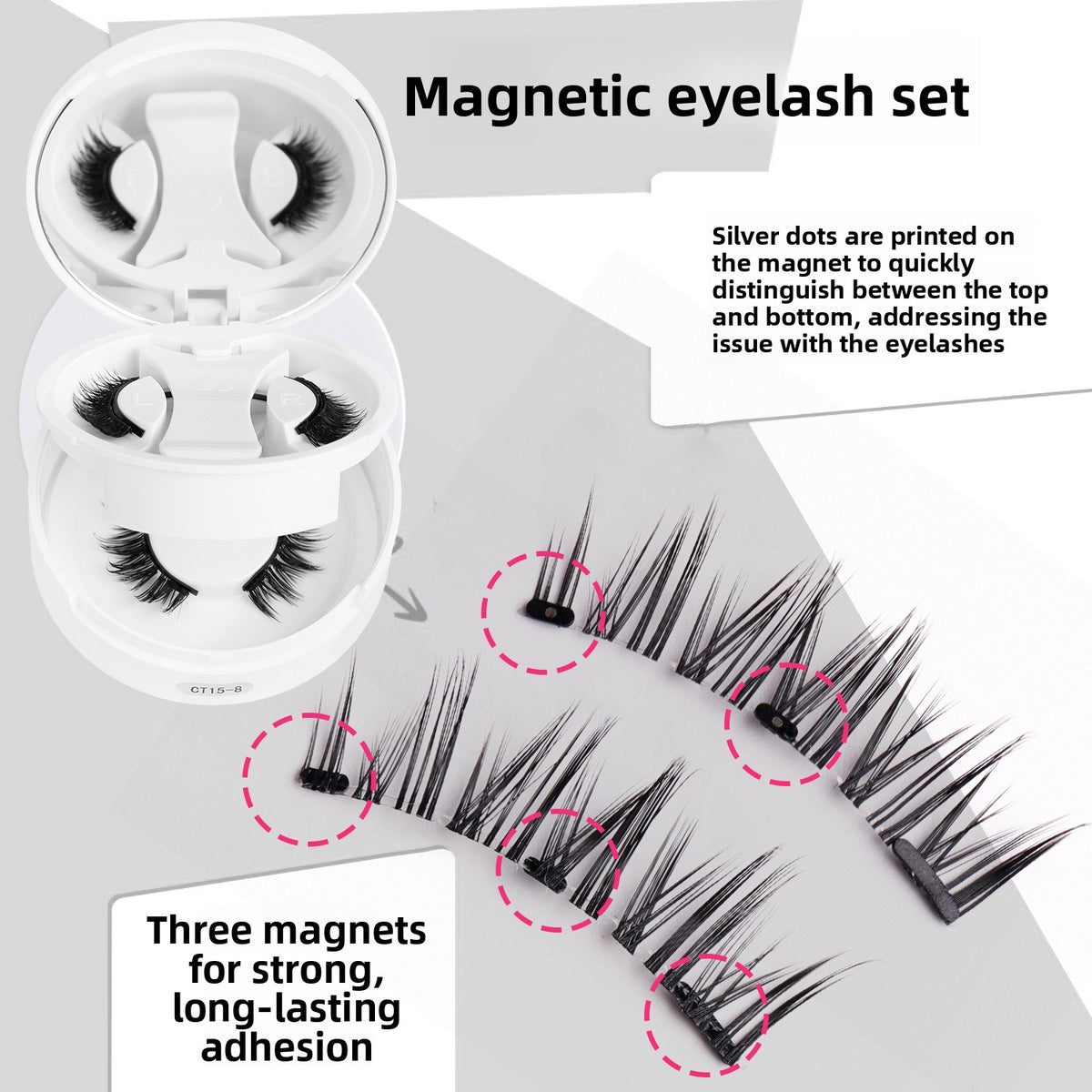 Double-Layer Magnetic Eyelashes