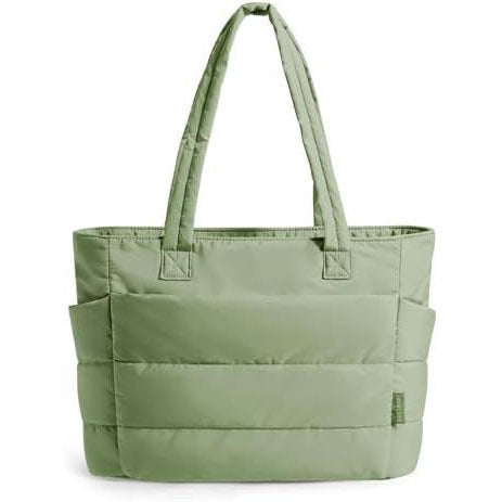 Women's Large Capacity Polyester Shoulder Tote Bag Laptop Travel Handbag